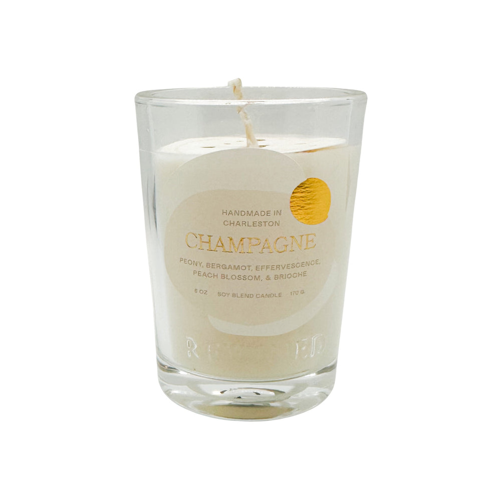 Champagne Candle 6 oz