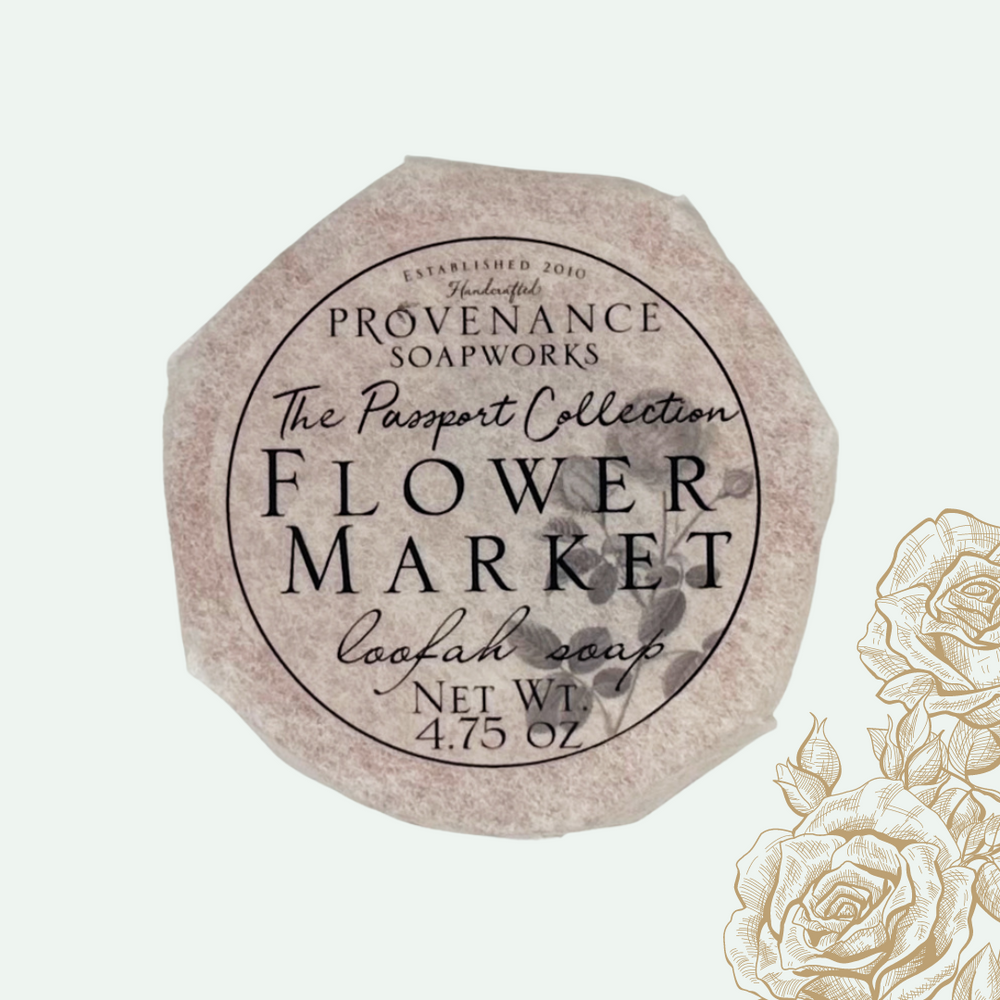 Flower Market Loofah Soap