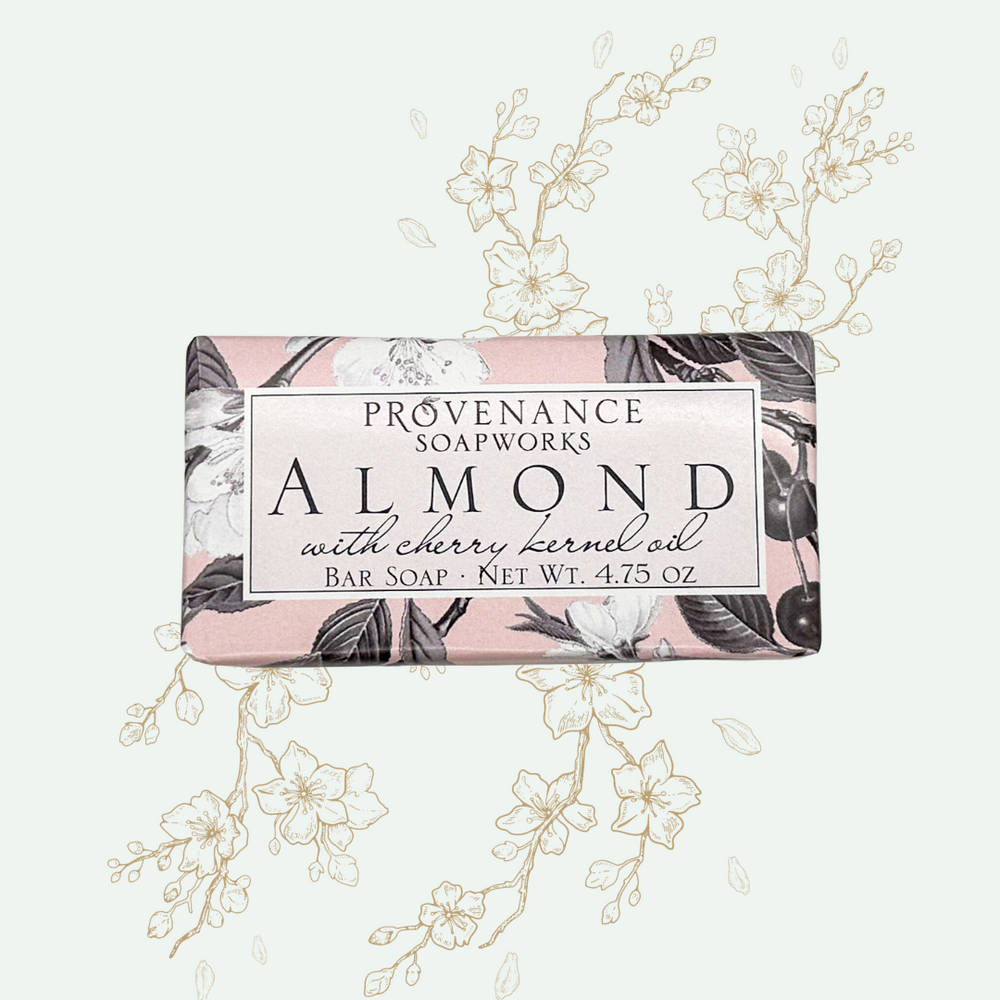 Almond with Cherry Kernel Oil Soap