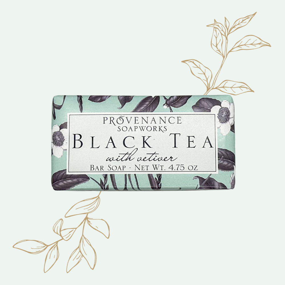 Black Tea with Vetiver Soap