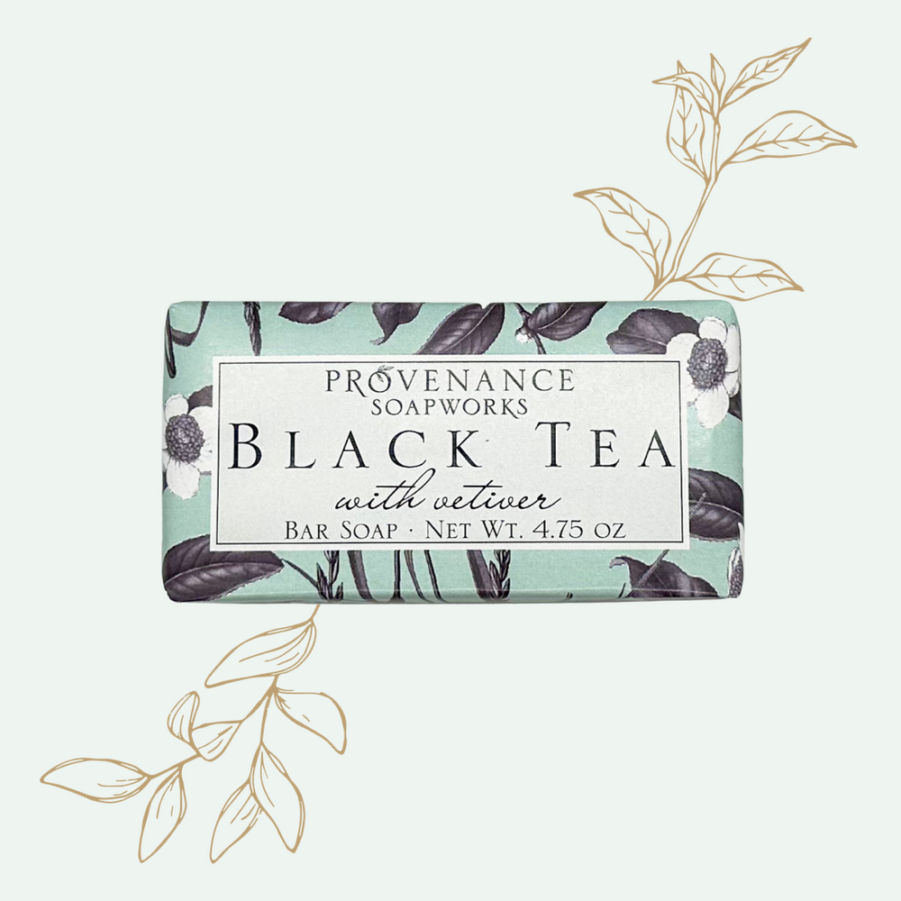 Black Tea Vetiver Soap