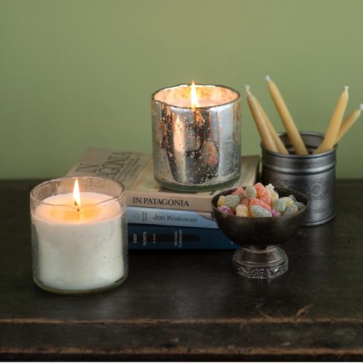 Artisan Glass Wild Green Fig Candle