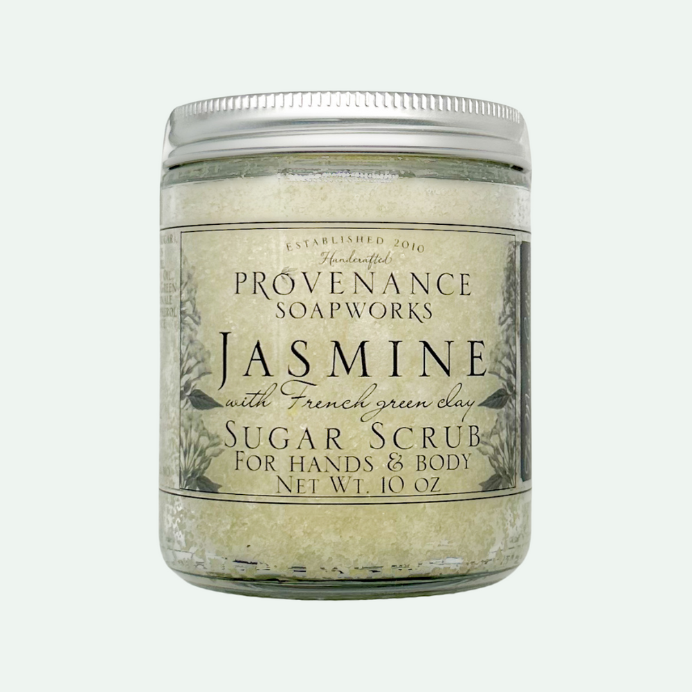 Jasmine with French Green Clay Sugar Scrub