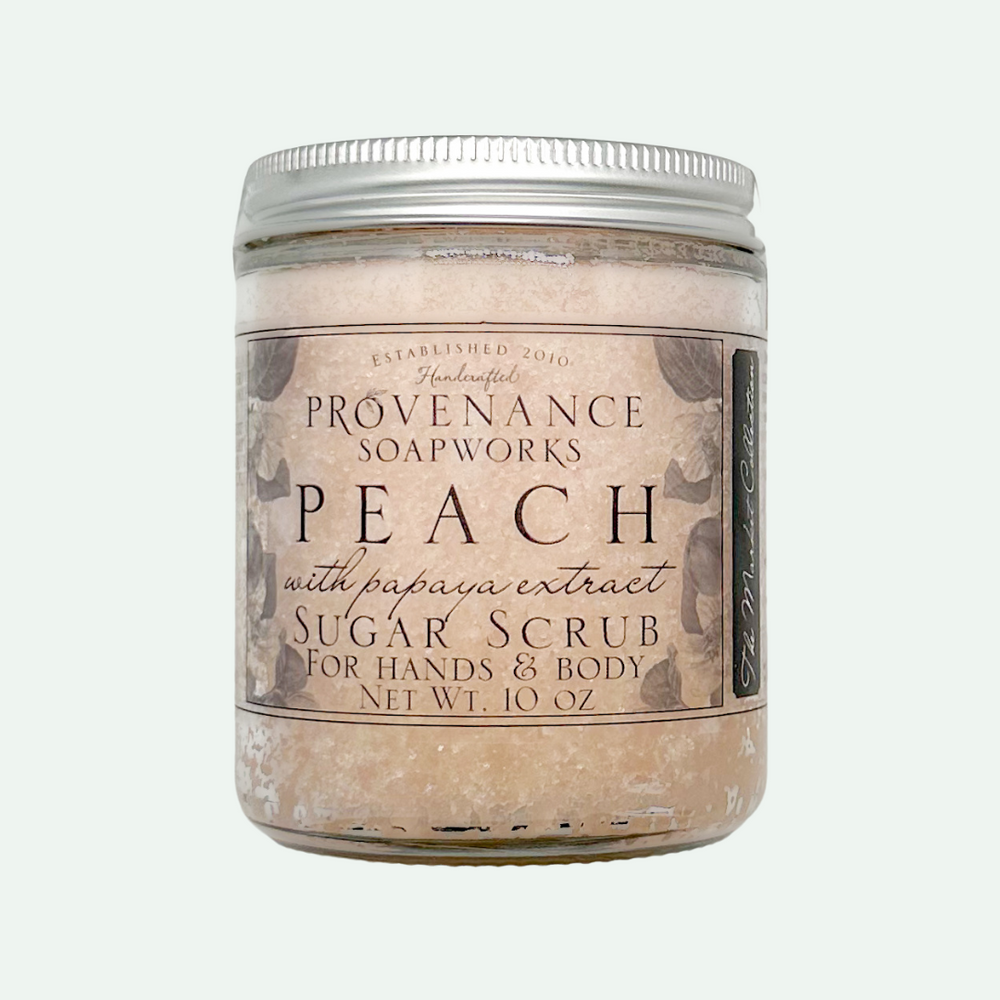 Peach with Papaya Sugar Scrub