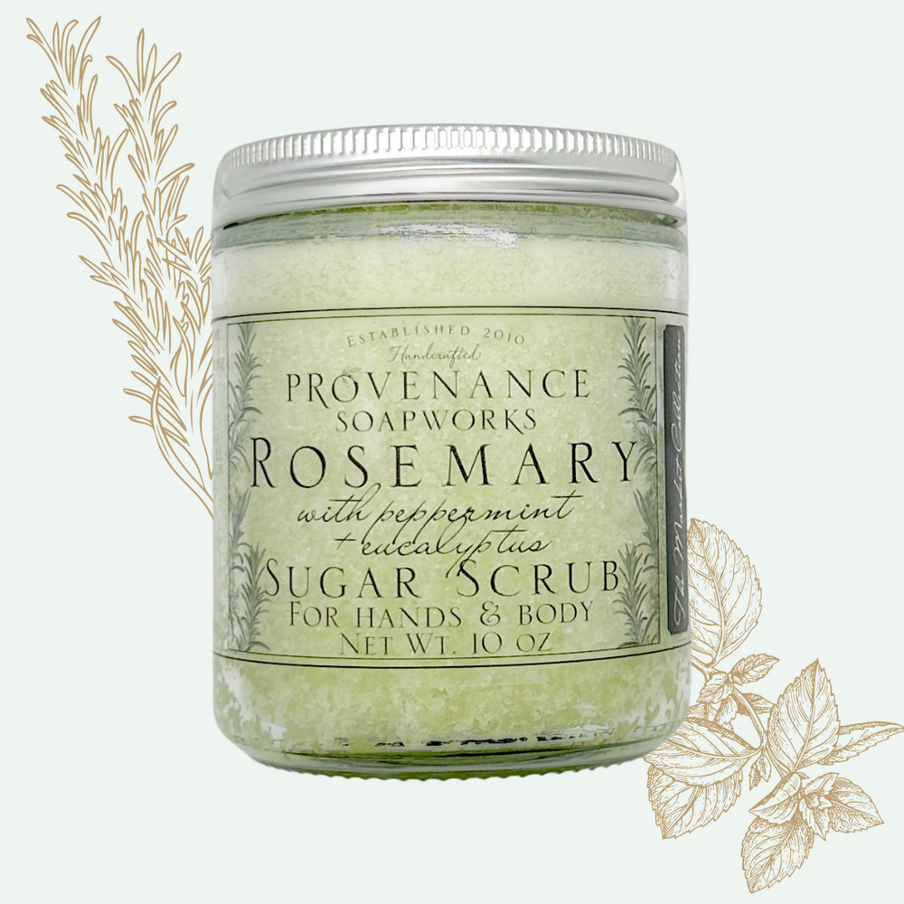 Rosemary Peppermint Eucalyptus Sugar Scrub