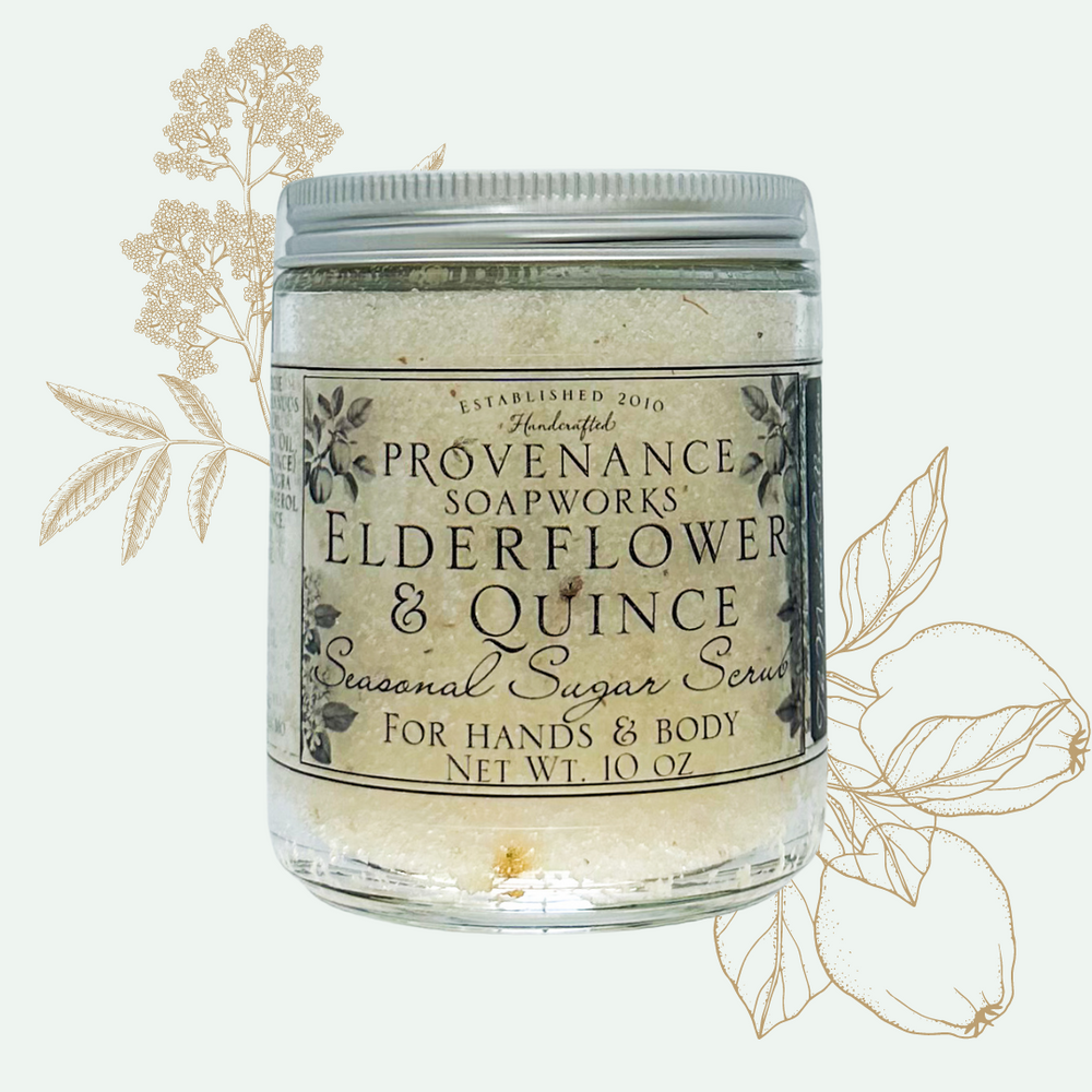 Elderflower & Quince Sugar Scrub