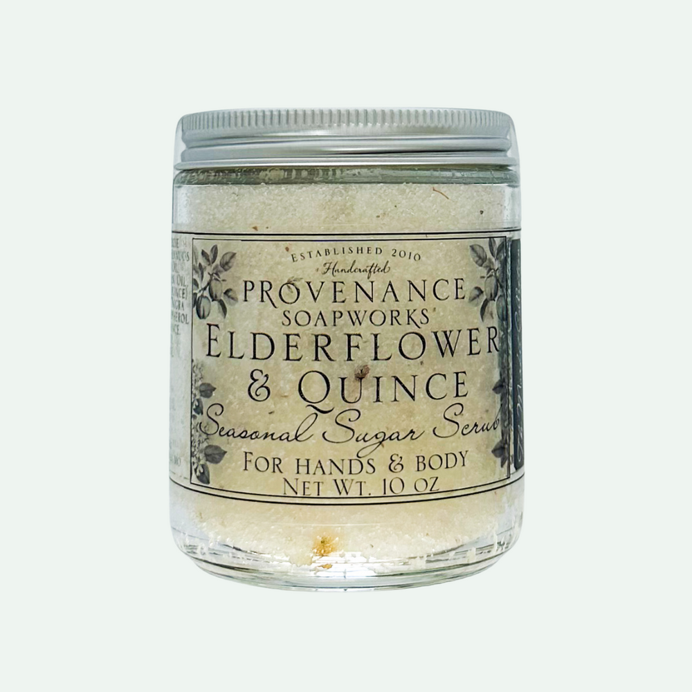 Elderflower & Quince Sugar Scrub