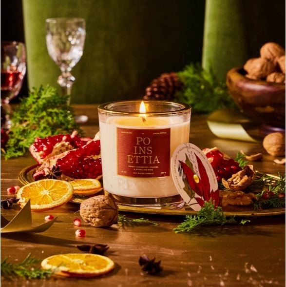 Poinsettia Candle (6 oz)