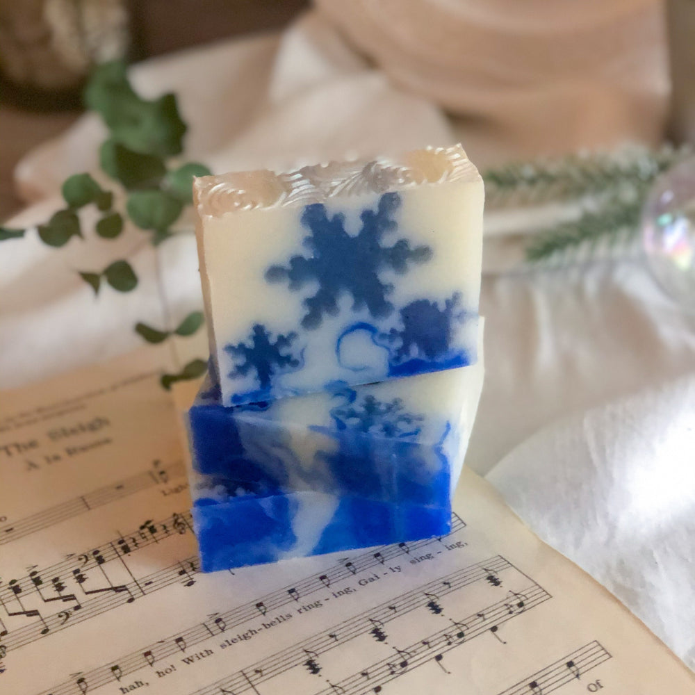Jack Frost Christmas Handmade Soap
