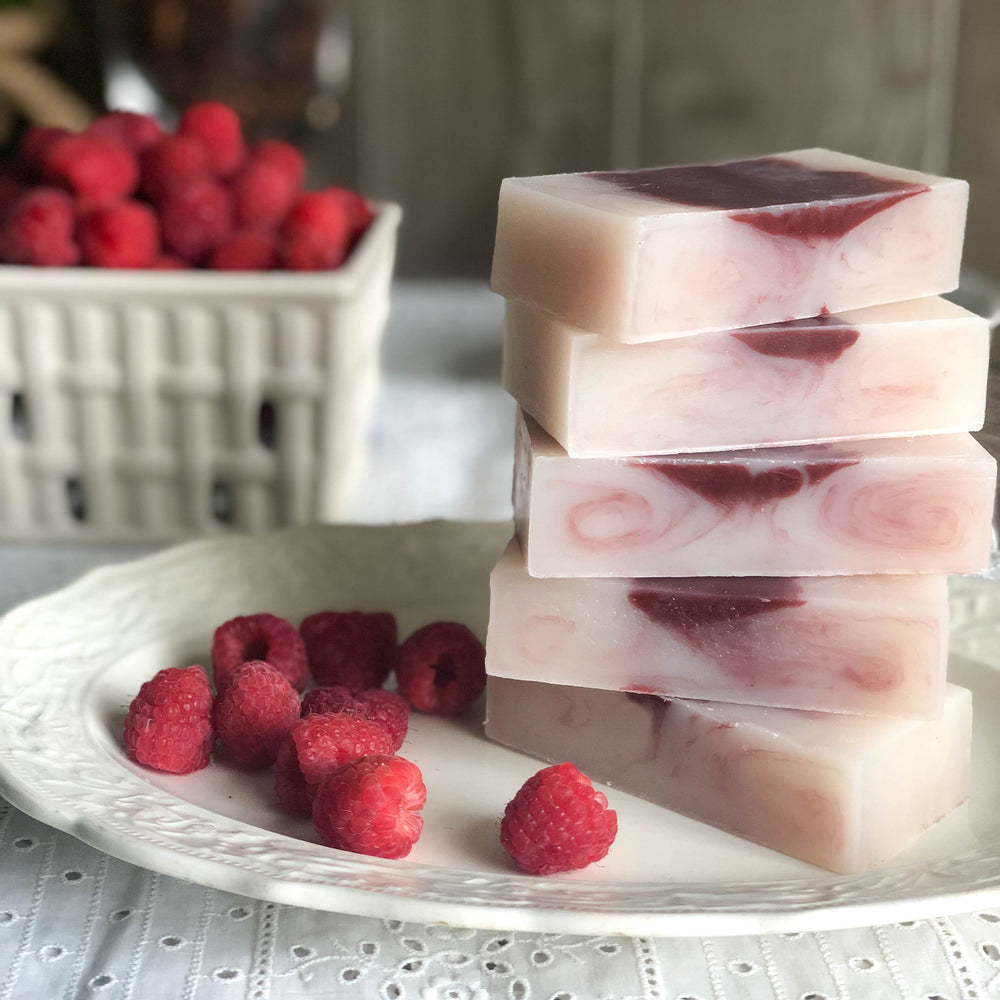 Raspberry with Cocoa Butter Soap