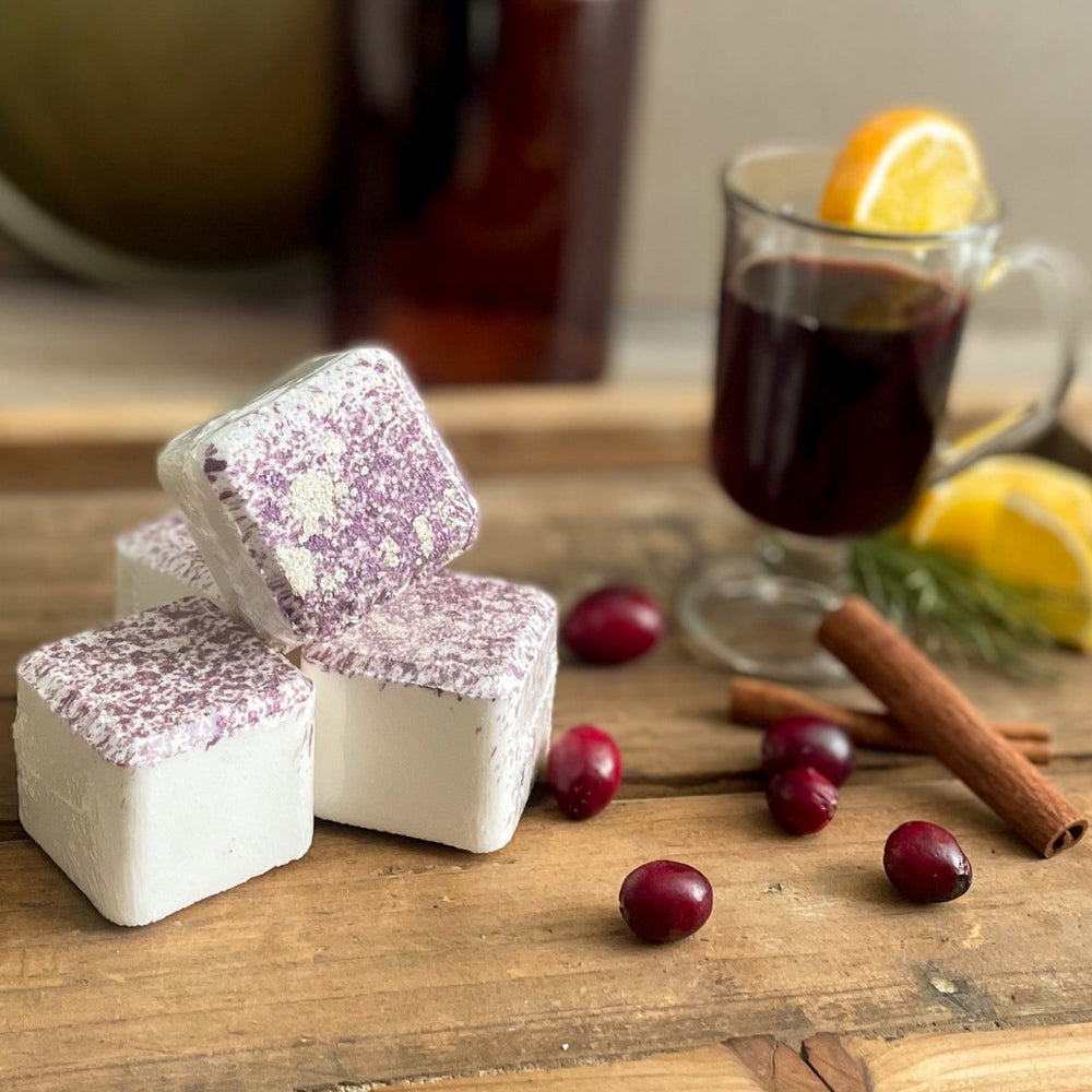Mulled Wine Bath Bomb Cube